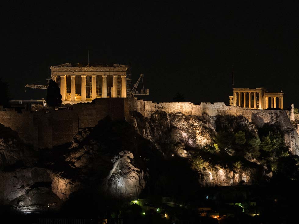Athens By Night Half Day Tour